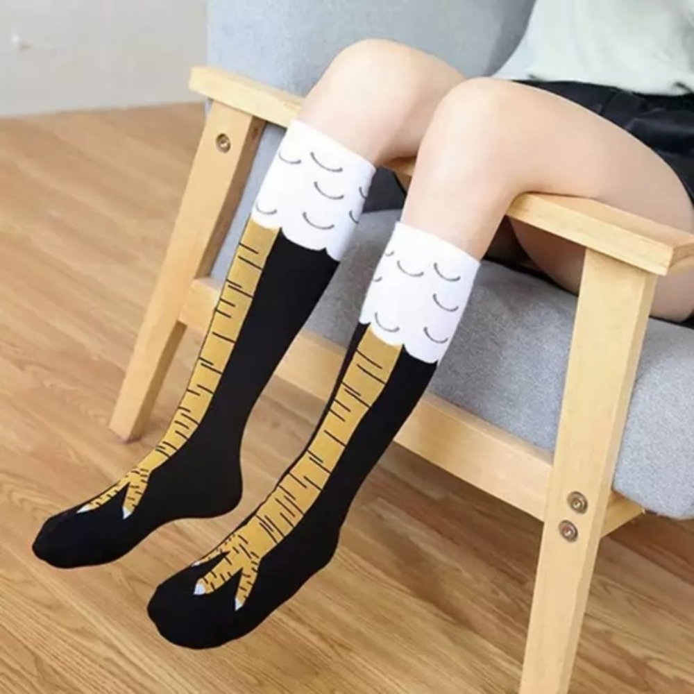 NEW | Chicken Knee High Socks